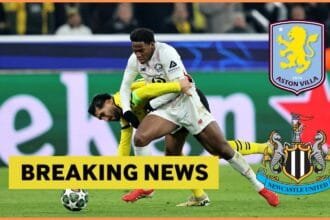 Jonathan David of Lille fights for the ball