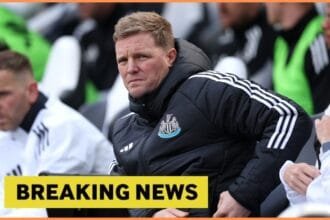 Newcastle United manager Eddie Howe