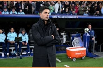 Arsenal manager Mikel Arteta