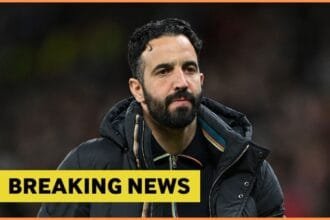 Man United manager Ruben Amorim