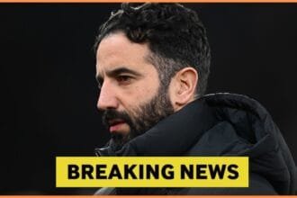 Man United manager Ruben Amorim