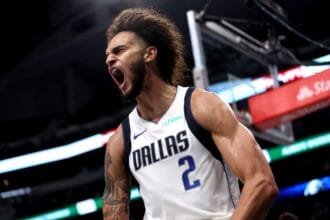 Dallas Mavericks fans were shocked after the image suggested Derek Lively II had an impressive growth