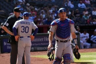 Dave Roberts responds to the Dodgers who designate Austin Burns for assignment