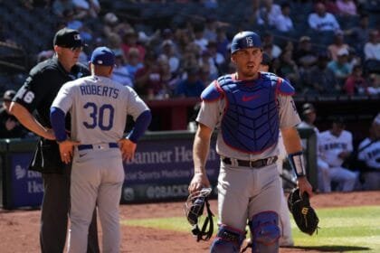 Dave Roberts responds to the Dodgers who designate Austin Burns for assignment