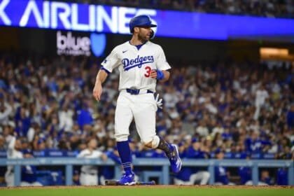 Former Dodger utility man Christaylor signs with an angel in surprise moves