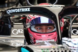 George Russell offers a dull verdict on Miami's struggles: "I haven't clicked on me."