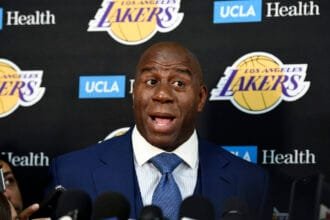 "I wish he was a Laker" ... Magic Johnson has a special word that is expected to hit the trade market for the former Golden State Warriors star.