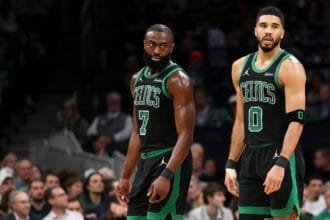 Jalen Brown calls on his Celtics teammates to be "excuse me straight" after Jason Tatum's injury..."
