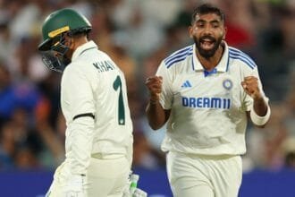 Jasprit Bumrah Usman Khawaja, IND vs AUS