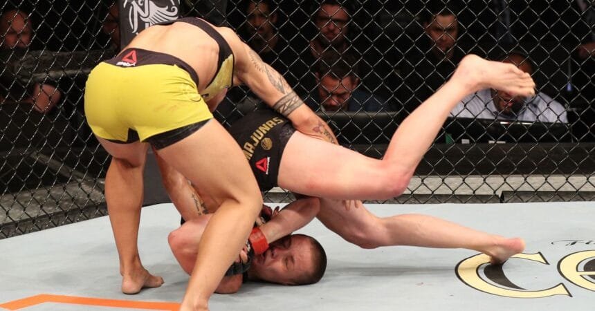 Jessica Andrade warns Jasmine Jasdavicius with 315 "You have to be a truck to take me."