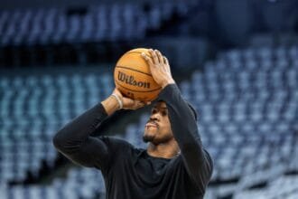 Kevin Garnett makes a new "Jimmy Butler Back to Miami and Back to Miami" comment after Warriors injury issues