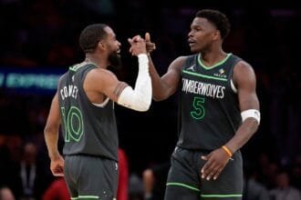 "Like..." Anthony Edwards admits the pain of his beloved Timberwolves teammate, not suffering from the loss of WCF.