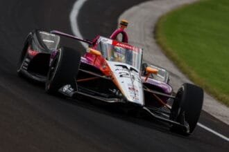 Marcus Erickson stripped the Indy 500 podium after a technology violation