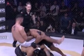 Missing the Fist: 2 vs 2 fight breaks down into a nasty human dogpile