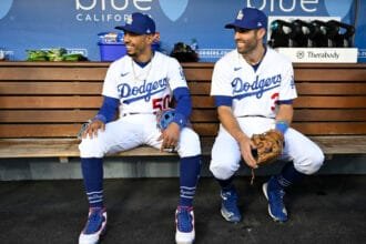 Mookie Betts reveals that Dodgers Clubhouse is missing without Chris Taylor, Austin Barnes