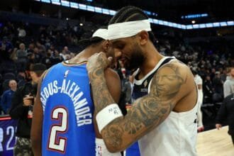 Nickeil Alexander-Walker hints at the Shai Gilgeous-Alexander family feud in the latest comments after Game 4