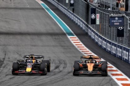 Red Bull "Surprised" Max Verstappen was able to hold back McLarens in Miami