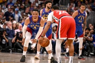 Russell Westbrook takes shots with the Raclippers for disrespecting him during the series.