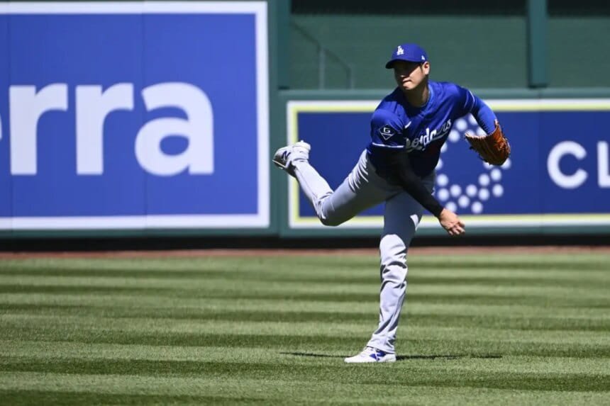 Dodgers 'Shohei Ohtani hits 95 miles in his latest bullpen session
