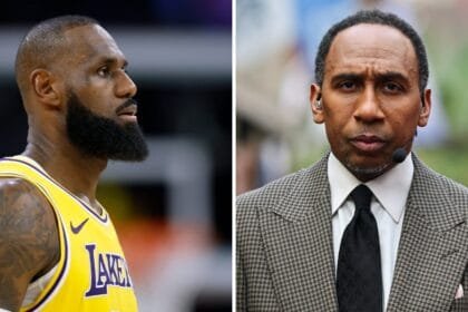 Stephen A. Smith has accused LeBron James of the NBA goat debate of "negativity" claims, "it's..."