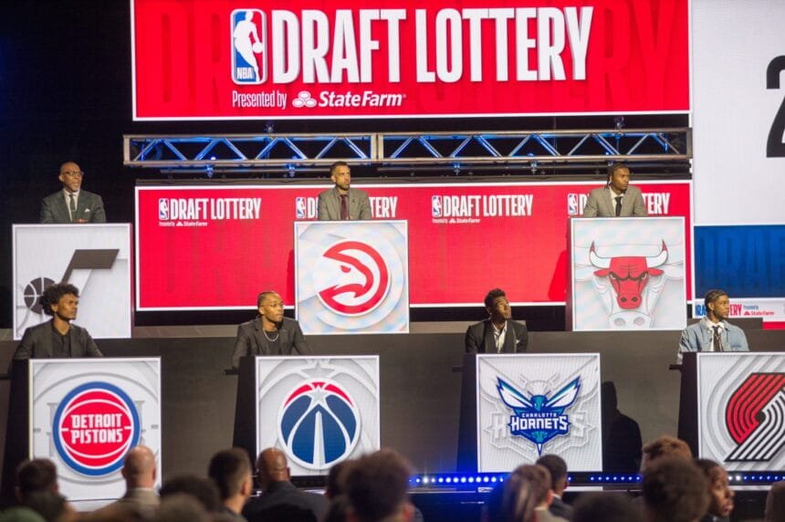 The 2025 NBA Draft Lottery explained the Cooper Flag Race team