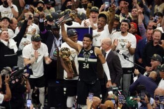 The Milwaukee Bucks 2021 NBA Championship has started at 5.