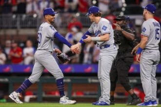 The Dodgers and Braves were late on Saturday: When will the game begin?