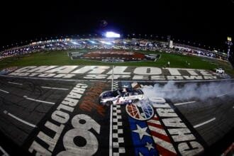 The efforts of the trackhouse team behind Rothshastain's Coca-Cola 600 victory