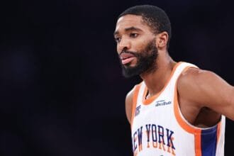The expected New York Knicks draft pick is already working with Mikal Bridges and Jaren Branson.