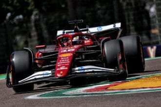The strange problem with Charles Leclerc was that he kept his helmet in his grip