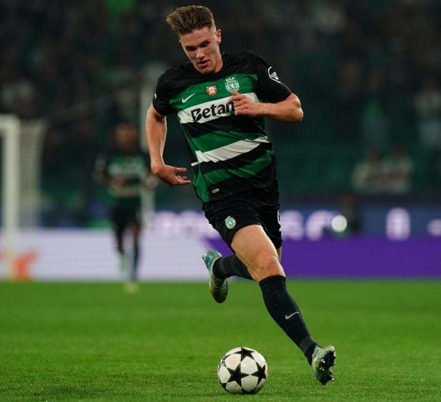 Viktor Gyokeres in action for Sporting Lisbon