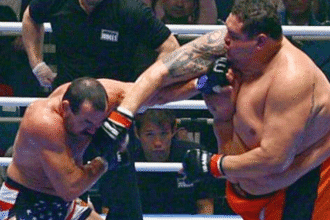 Watch: UFC Icon Don Frye Remembers the Day He Fought a 500lb Sumo Legend “What Was I Thinking?”