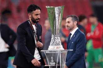 "I won't stop" - Manchester United boss Ruben Amorim after a broken heart in the Europa League (video)