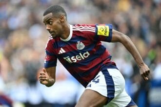 Newcastle United striker Alexander Isak