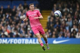 Ipswich Town striker Liam Delap