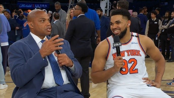 Charles Berkley asks Karl Anthony's town about foul trouble in the playoffs