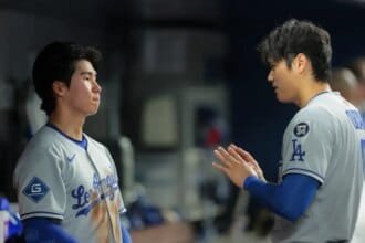 Dodgers shoes hei ohtani praises Heissen Kim