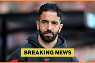 Man United manager Ruben Amorim