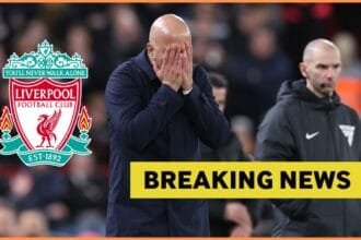 Liverpool manager Arne Slot