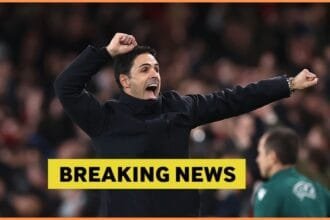 Arsenal manager Mikel Arteta