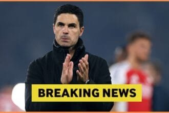 Arsenal manager Mikel Arteta