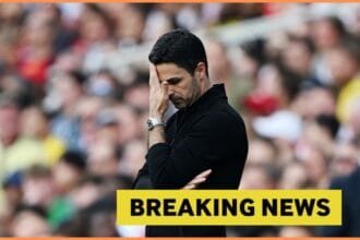 Arsenal manager Mikel Arteta