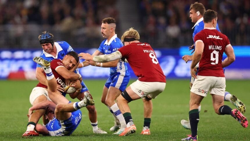 British and Ireland's Lions vs. Western Power: Australia's Joke "South" Player