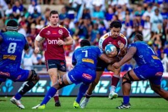 Nine wallabies, named after the Queensland Reds, face an Irish lion in the UK