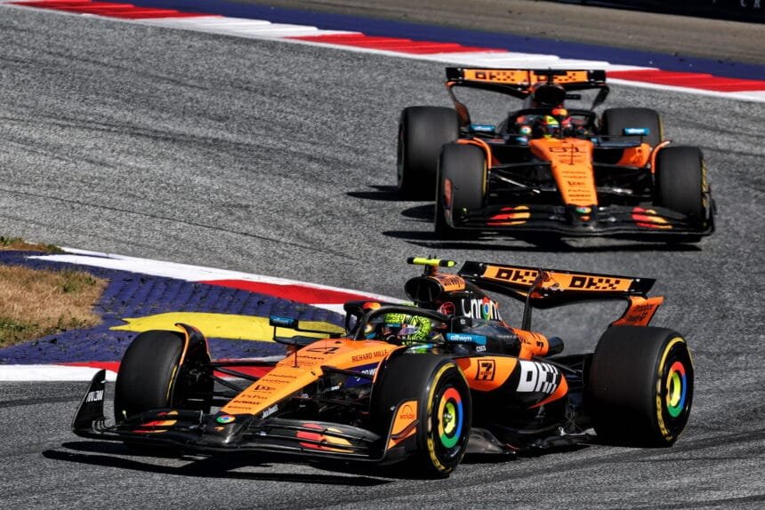 2025 F1 Austrian Grand Prix - Race Results