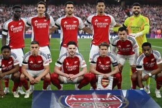 AI predicts Arsenal's 2025/26 lineup