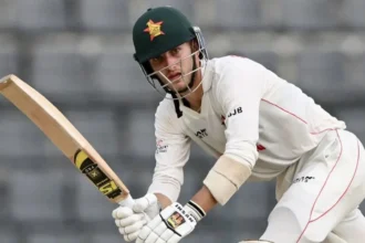 Brian Bennett of Zimbabwe