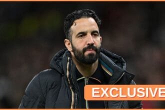 Man United manager Ruben Amorim