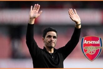 Arsenal manager Mikel Arteta