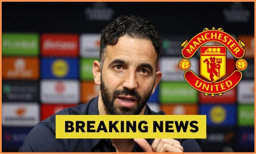 Man United manager Ruben Amorim